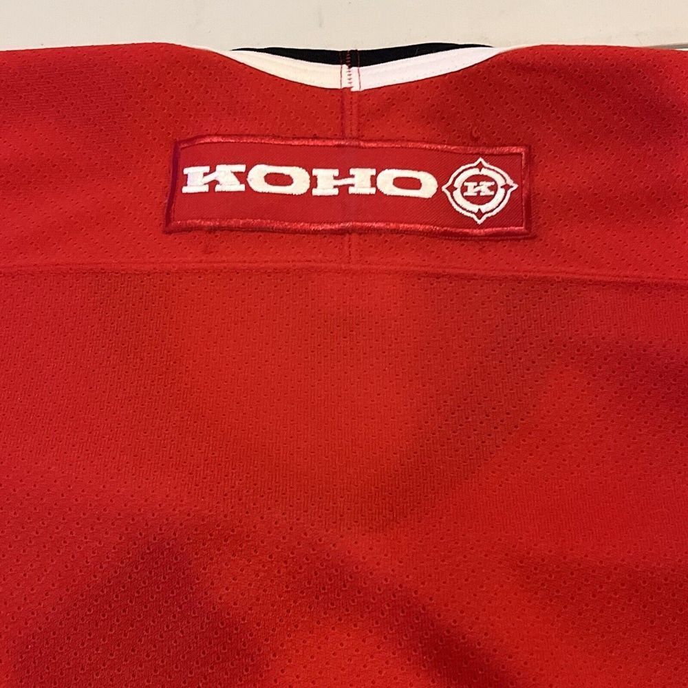 Vintage 2000s Chicago Blackhawks NHL KOHO Home‎ Red Jersey Mens XL - Picture 3 of 9